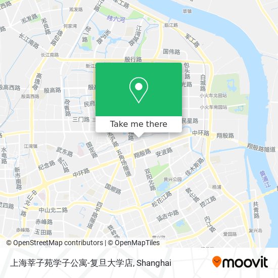 上海莘子苑学子公寓-复旦大学店 map