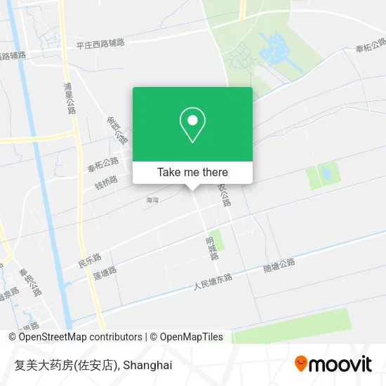 复美大药房(佐安店) map