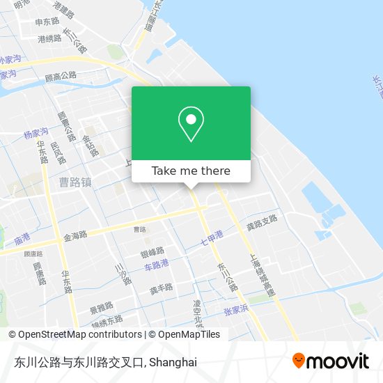 东川公路与东川路交叉口 map