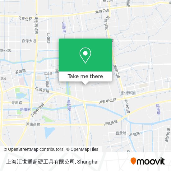 上海汇世通超硬工具有限公司 map