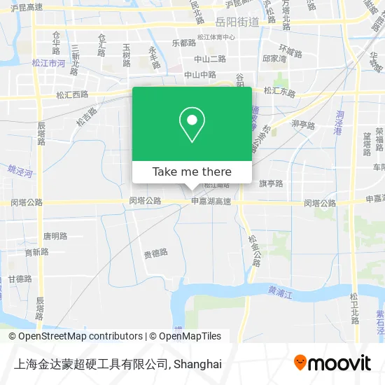 上海金达蒙超硬工具有限公司 map