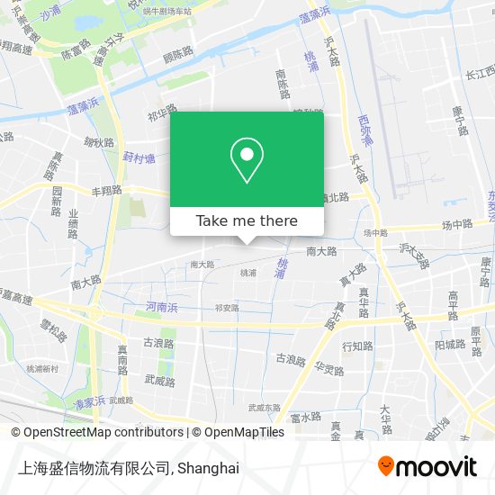 上海盛信物流有限公司 map