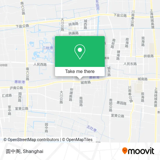 圆中阁 map