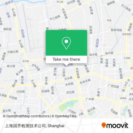 上海国齐检测技术公司 map