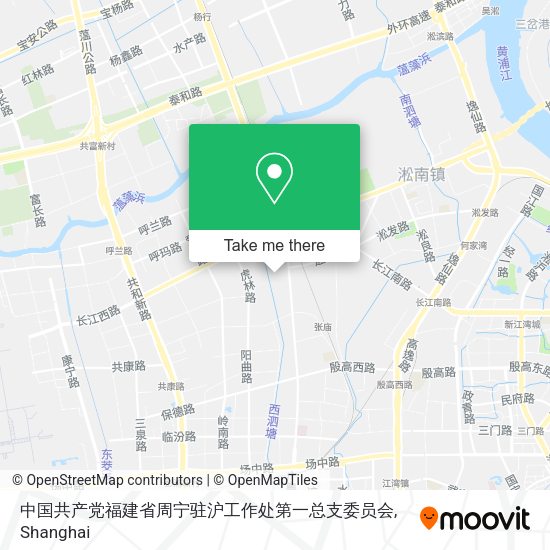 中国共产党福建省周宁驻沪工作处第一总支委员会 map