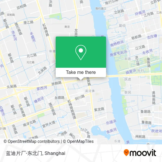 蓝迪片厂-东北门 map