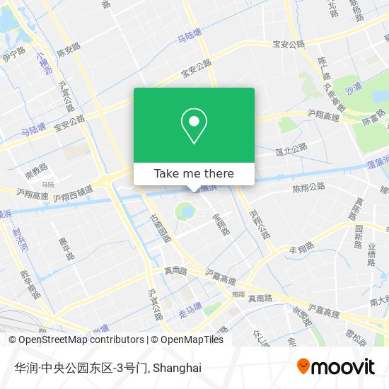 华润·中央公园东区-3号门 map