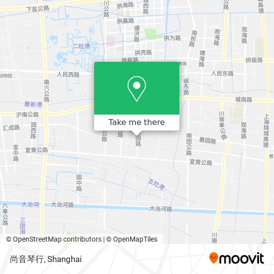 尚音琴行 map