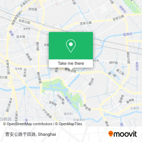 曹安公路于田路 map