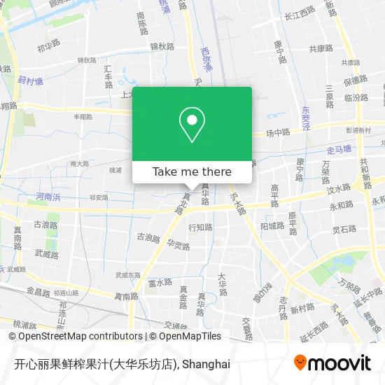 开心丽果鲜榨果汁(大华乐坊店) map