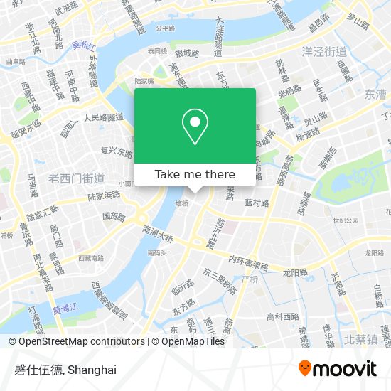 磬仕伍德 map