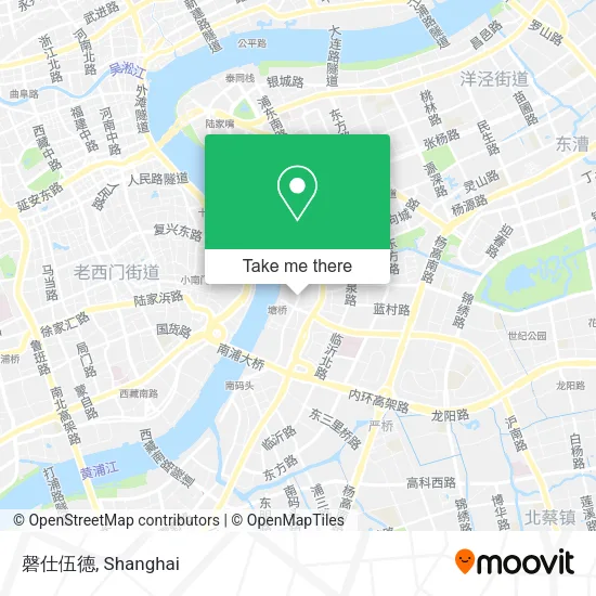磬仕伍德 map