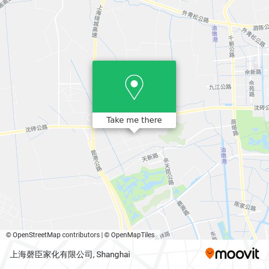 上海磬臣家化有限公司 map