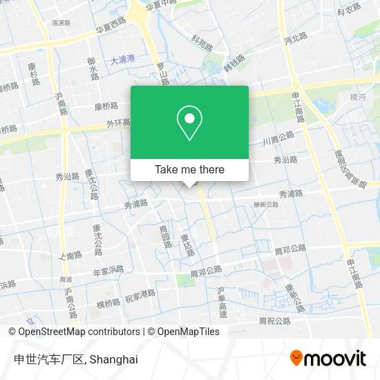 申世汽车厂区 map