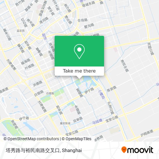 塔秀路与裕民南路交叉口 map