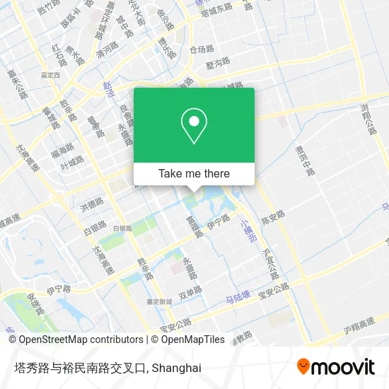 塔秀路与裕民南路交叉口 map