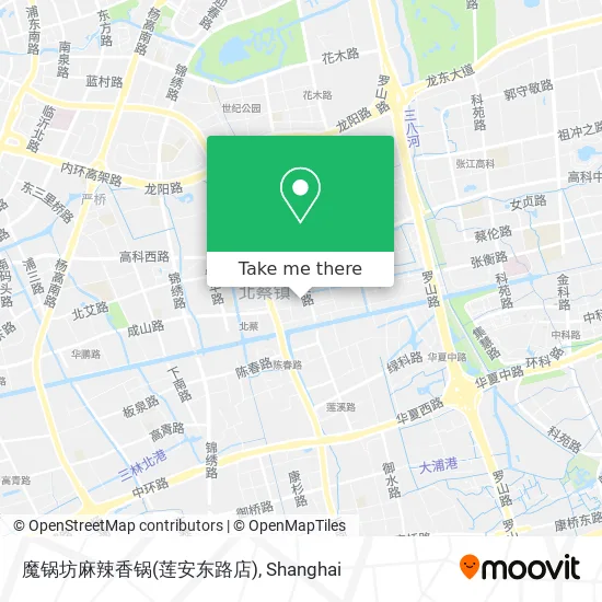 魔锅坊麻辣香锅(莲安东路店) map