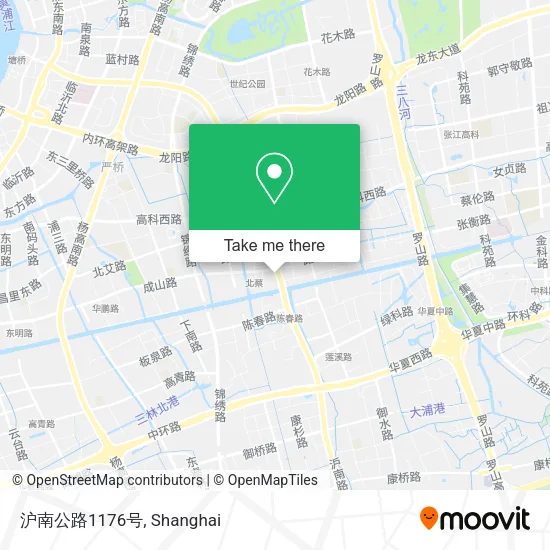 沪南公路1176号 map