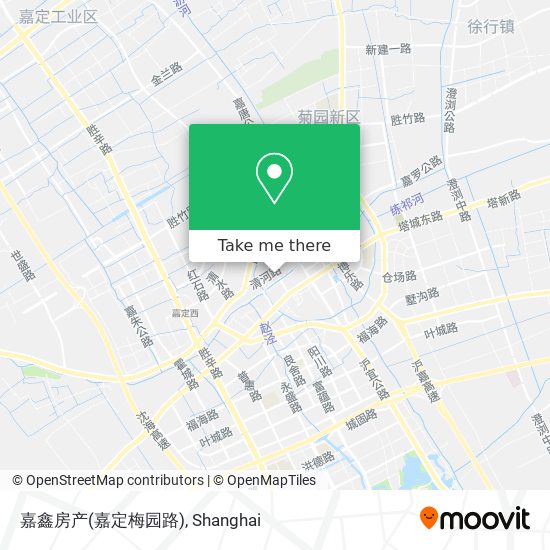 嘉鑫房产(嘉定梅园路) map