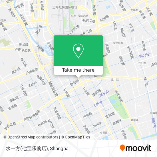水一方(七宝乐购店) map