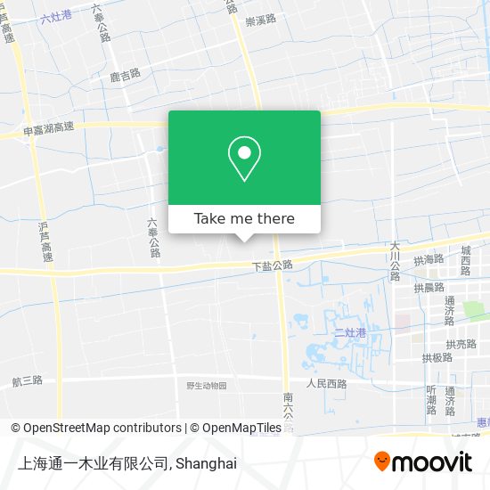上海通一木业有限公司 map