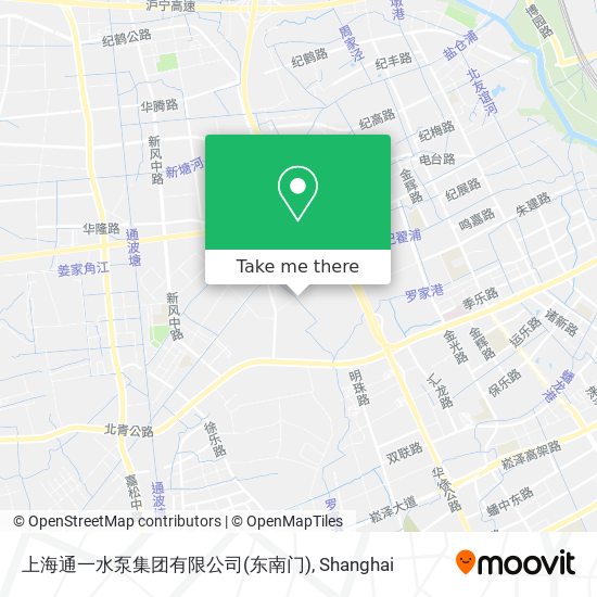 上海通一水泵集团有限公司(东南门) map