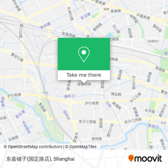 东嘉铺子(国定路店) map