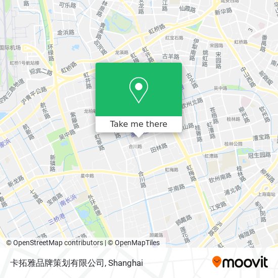 卡拓雅品牌策划有限公司 map