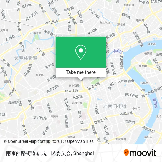 南京西路街道新成居民委员会 map