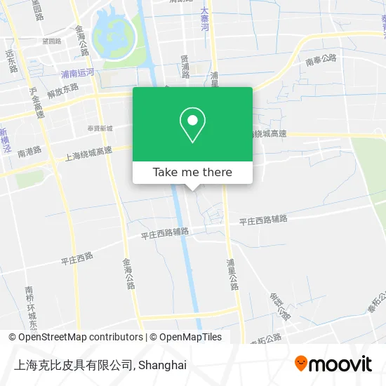 上海克比皮具有限公司 map