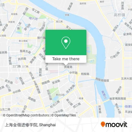 上海金领进修学院 map