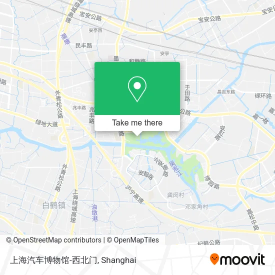 上海汽车博物馆-西北门 map