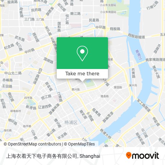 上海衣着天下电子商务有限公司 map