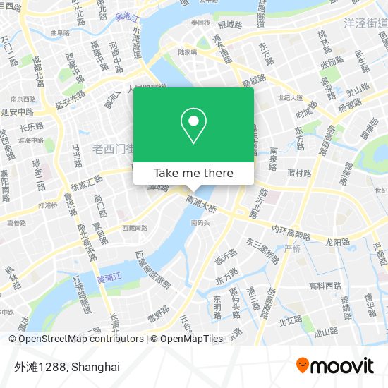 外滩1288 map