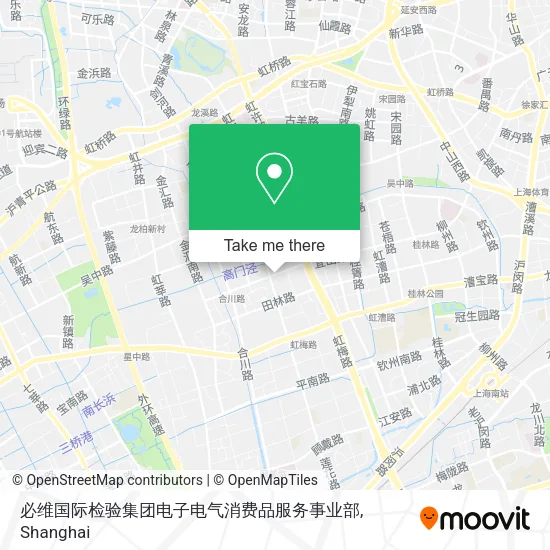 必维国际检验集团电子电气消费品服务事业部 map