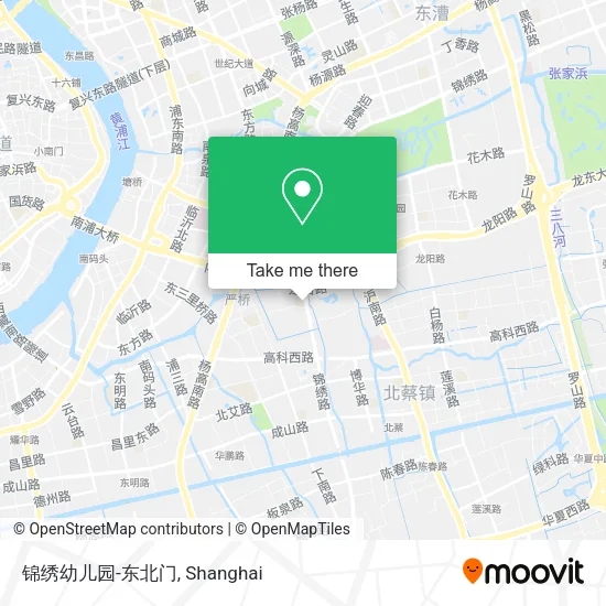 锦绣幼儿园-东北门 map