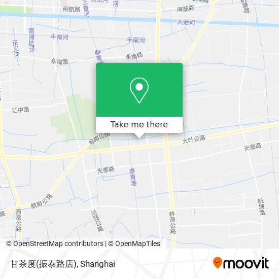 甘茶度(振泰路店) map