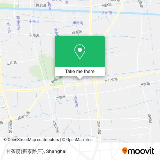 甘茶度(振泰路店) map