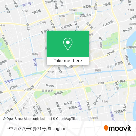 上中西路八一0弄71号 map