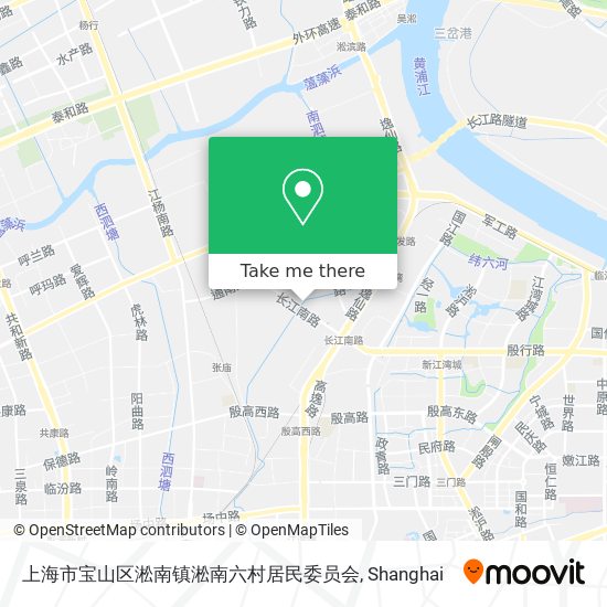 上海市宝山区淞南镇淞南六村居民委员会 map