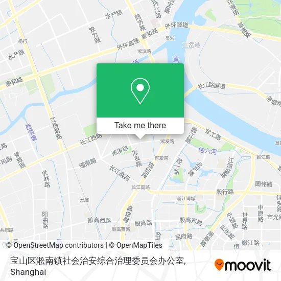 宝山区淞南镇社会治安综合治理委员会办公室 map