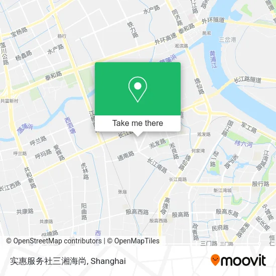 实惠服务社三湘海尚 map
