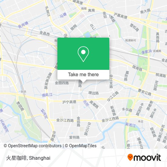 火星咖啡 map