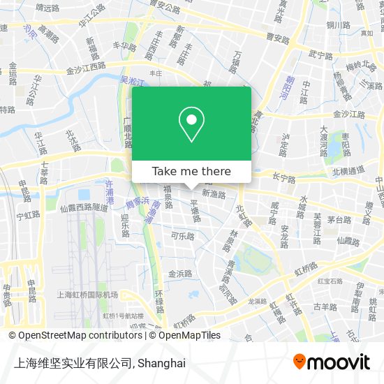 上海维坚实业有限公司 map