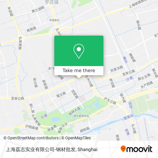 上海荔志实业有限公司-钢材批发 map