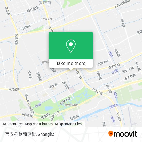 宝安公路菊泉街 map