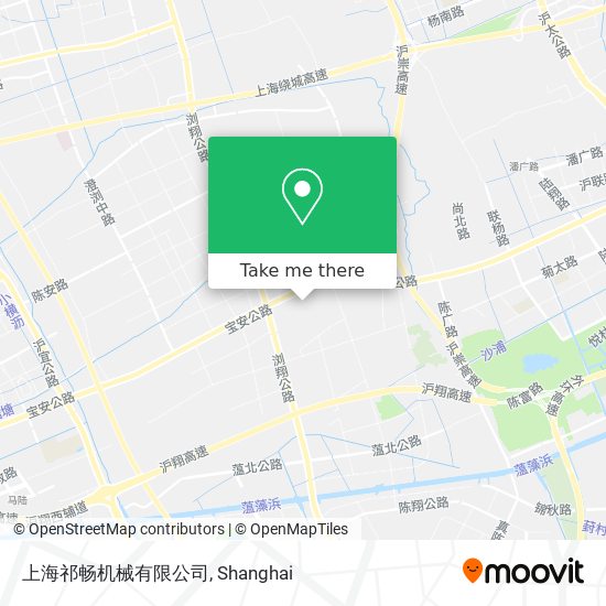 上海祁畅机械有限公司 map
