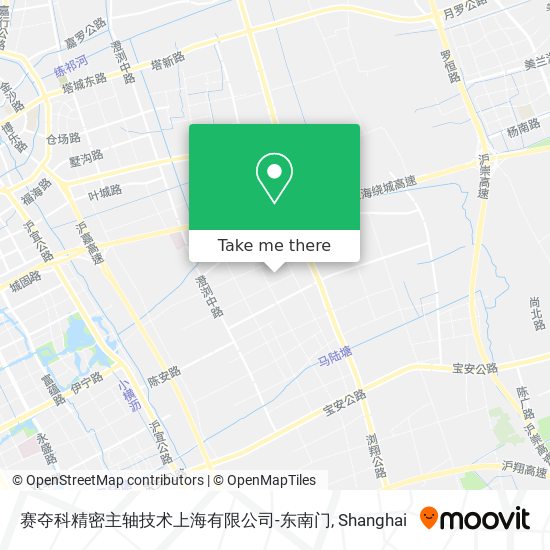 赛夺科精密主轴技术上海有限公司-东南门 map