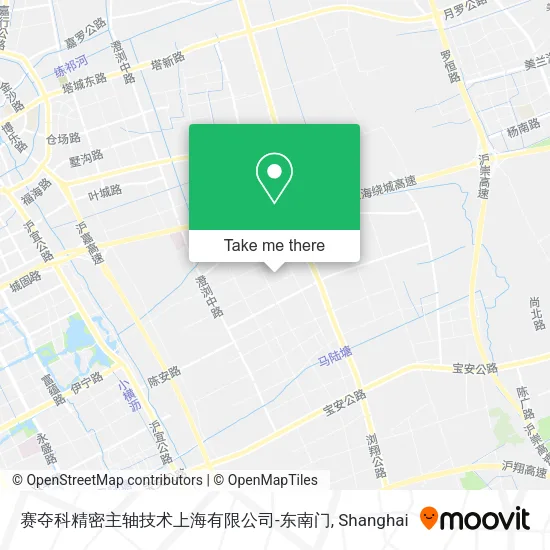 赛夺科精密主轴技术上海有限公司-东南门 map