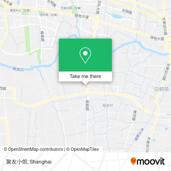 聚友小馆 map